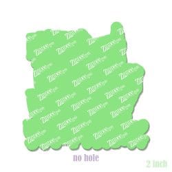 Alternative view of Day You Deserve – Acrylic Badge Reel Blank (2") No Hole | Optional Sticker or UV DTF