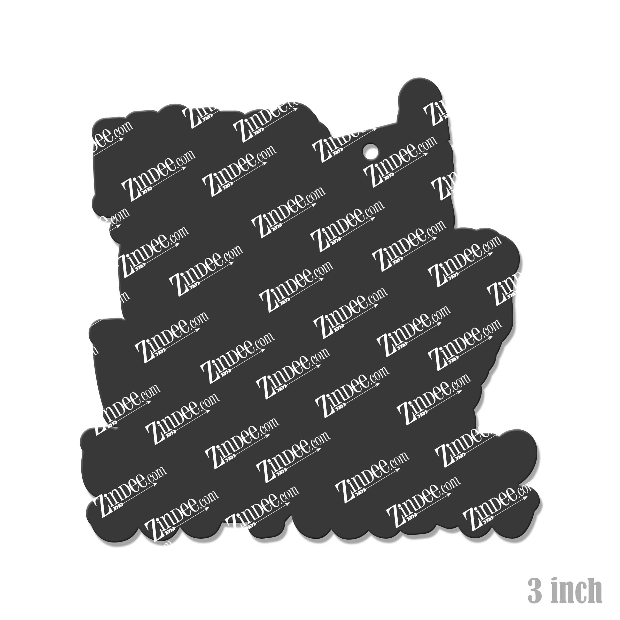 Day You Deserve Acrylic Blank- Sticker- UV DTF (3 inch) - Image 2