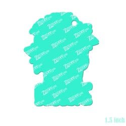 Alternative view of Dead But Festive Acrylic Blank- Sticker- UV DTF (1.5 inch)