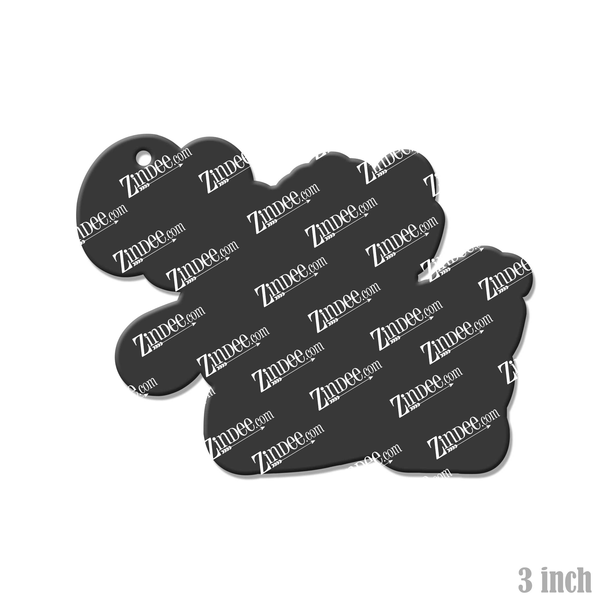 Dental Assistant acrylic blank (3 inch) (5 piece minimum)