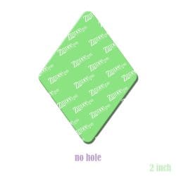 Alternative view of Diamond Shape – Acrylic Badge Reel Blank (2") No Hole | Optional Sticker or UV DTF