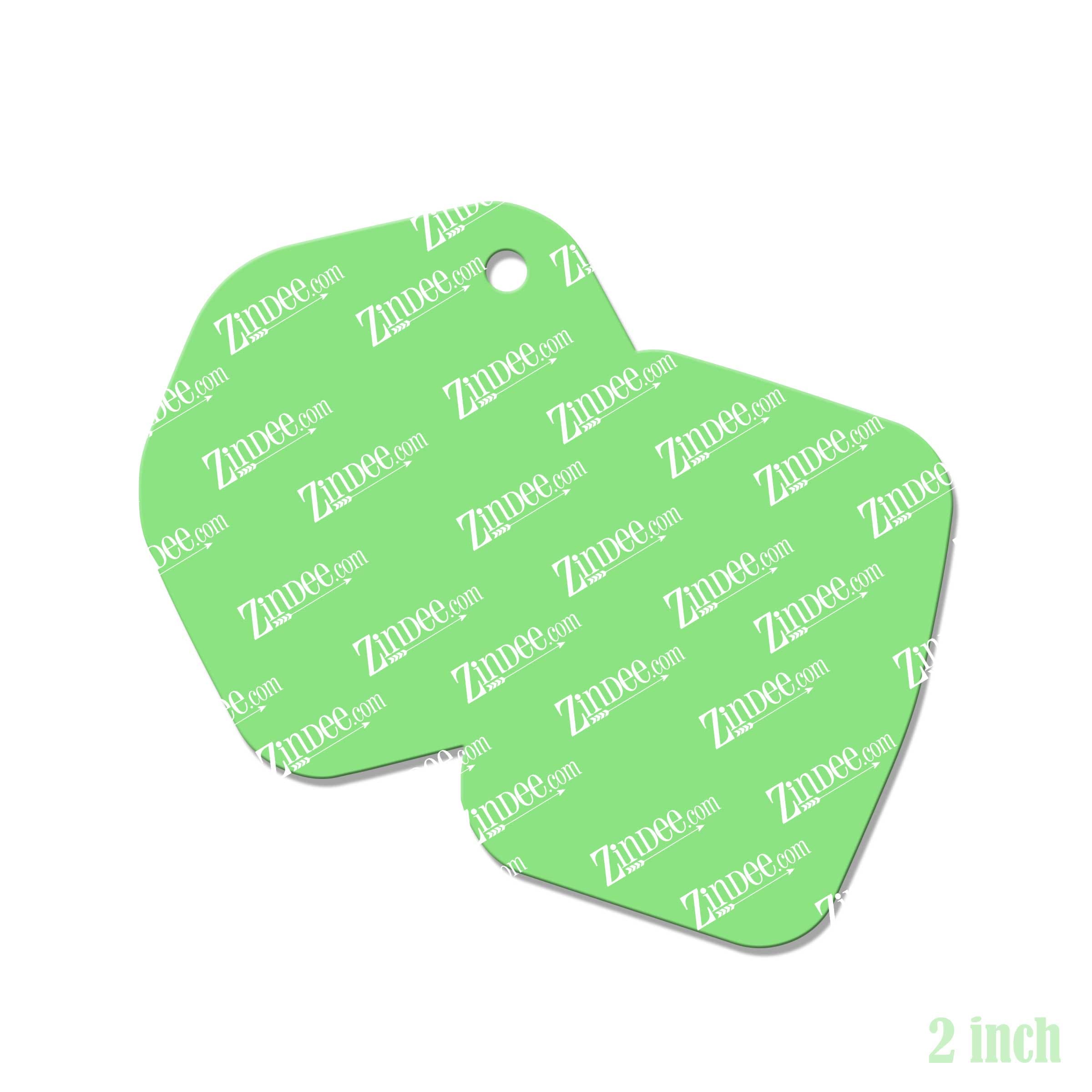 Alternative view of Dice Acrylic Blank- Sticker- UV DTF (2 inch)