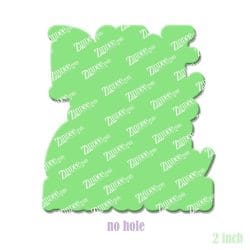Alternative view of Dirt N Glitter Mom of Both – Acrylic Badge Reel Blank (2") No Hole | Optional Sticker or UV DTF