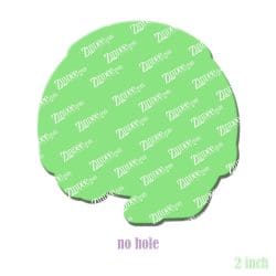 Alternative view of Dispatch Headset – Acrylic Badge Reel Blank (2") No Hole | Optional Sticker or UV DTF