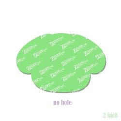 Alternative view of Dog Face – Acrylic Badge Reel Blank (2") No Hole | Optional Sticker or UV DTF