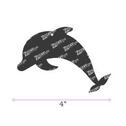 Dolphin acrylic blank (3 inch)