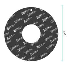 Alternative view of Donut – Acrylic Keychain Blank (3") | Optional Sticker or UV DTF