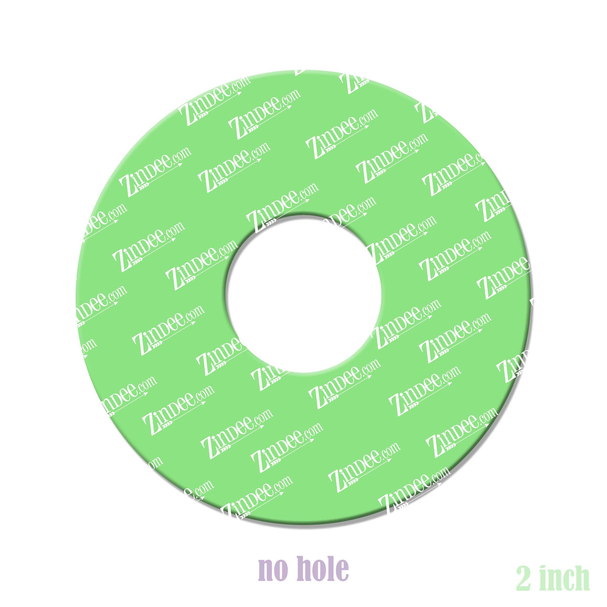 Alternative view of Donut Acrylic Blank- Sticker- UV DTF (2 inch) NO HOLE