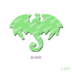 Alternative view of Dragon – Acrylic Badge Reel Blank (2") No Hole | Optional Sticker or UV DTF