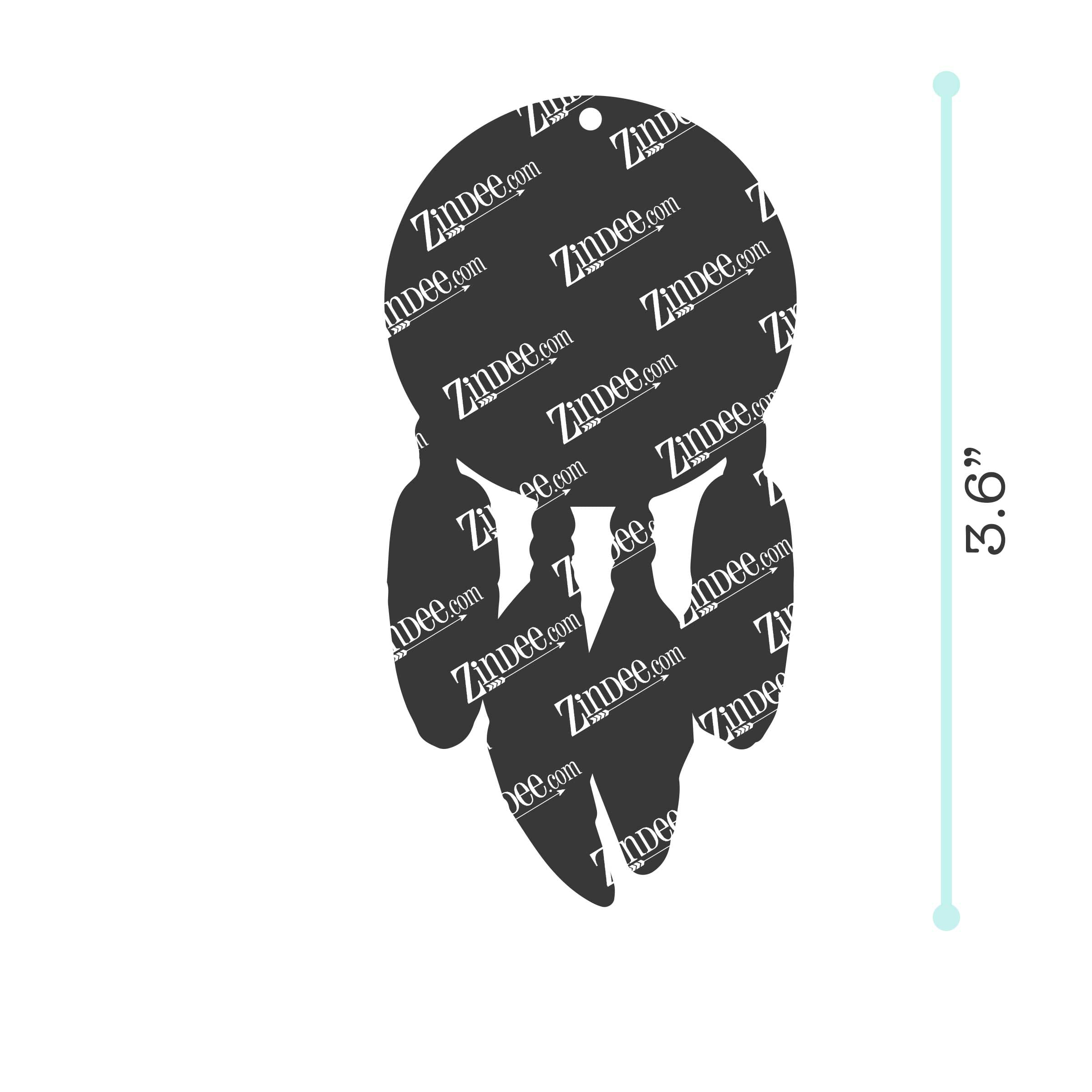 Dreamcatcher acrylic blank (3 inch)