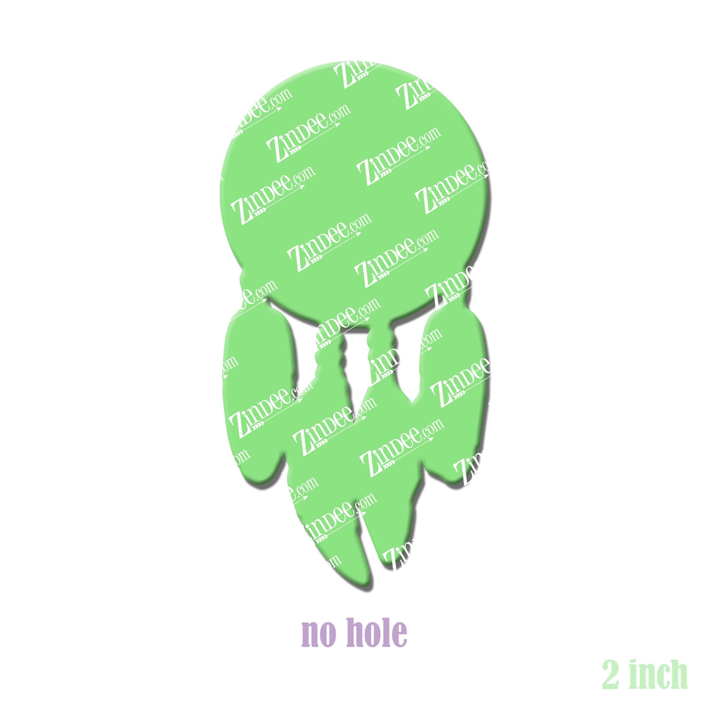 Dreamcatcher acrylic blank (2 inch) NO HOLE