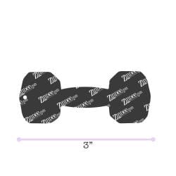 Dumbbell acrylic blank (3 inch)