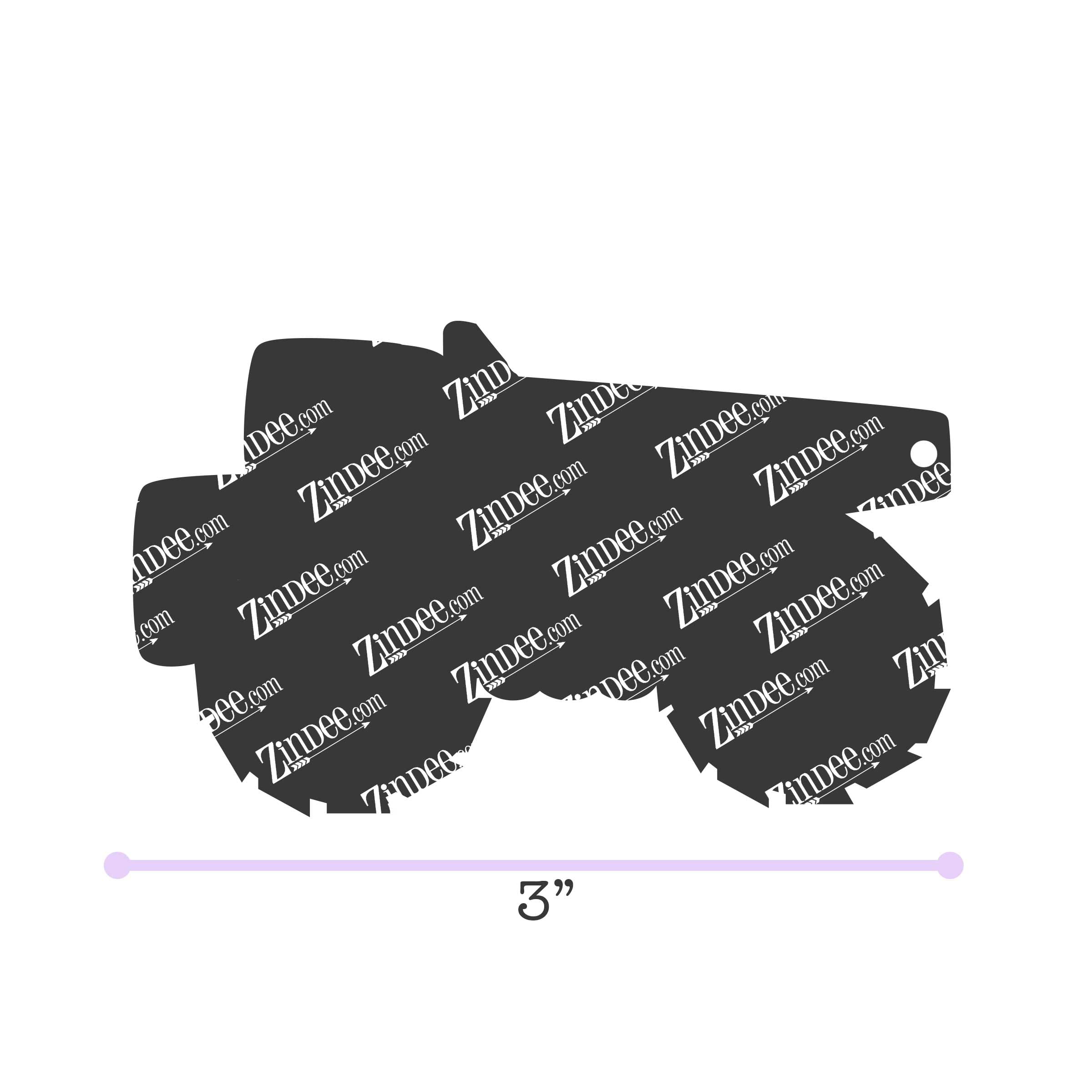 Dump Truck acrylic blank (3 inch)