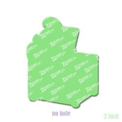 Alternative view of Dumpster Fire It's Fine – Acrylic Badge Reel Blank (2") No Hole | Optional Sticker or UV DTF