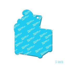 Dumpster Fire It's Fine acrylic blank (5 inch)