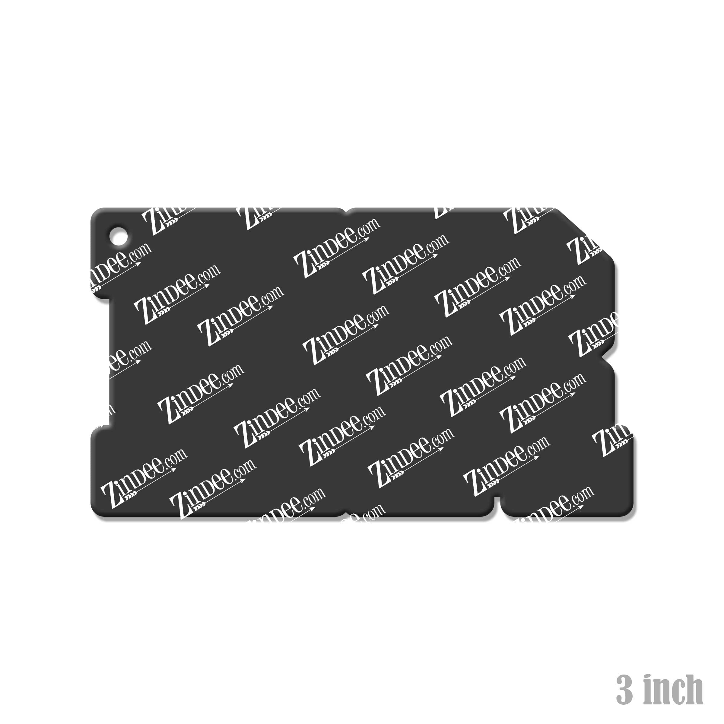 ER acrylic blank (3 inch) (5 piece minimum)