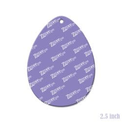Egg Acrylic Blank- Sticker- UV DTF (2.5 inch)