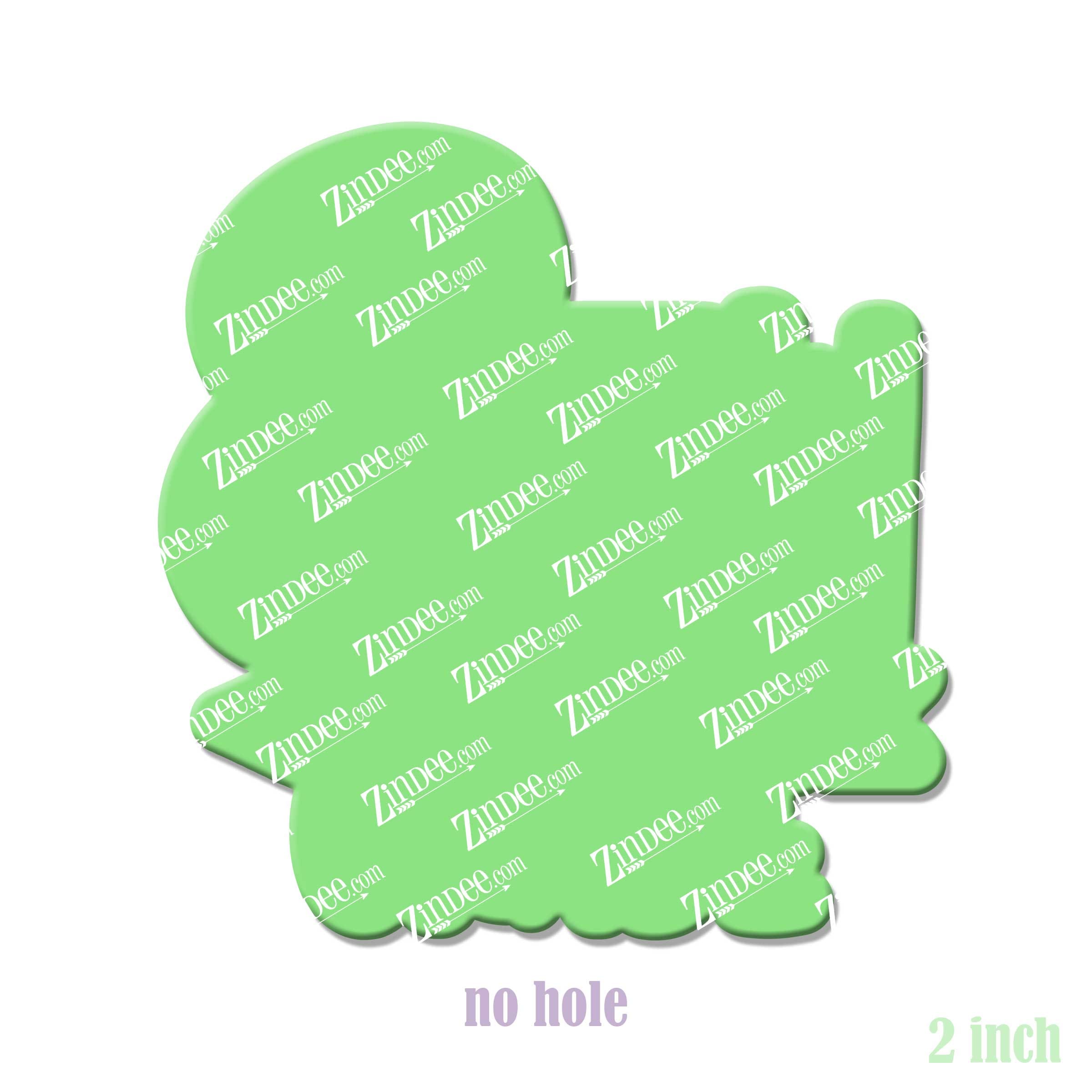 Alternative view of Eighth Grade Acrylic Blank- Sticker- UV DTF (2 inch) NO HOLE