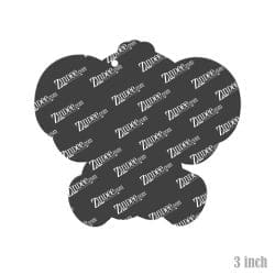 Alternative view of Elephant Baby Acrylic Blank- Sticker- UV DTF (3 inch)