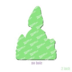 Alternative view of Elf with Space – Acrylic Badge Reel Blank (2") No Hole | Optional Sticker or UV DTF