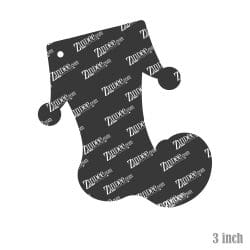Alternative view of Elf Shoe – Acrylic Keychain Blank (3") | Optional Sticker or UV DTF