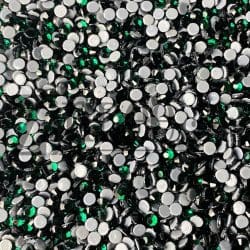 Alternative view of Emerald Hotfix Rhinestone ss10 (machine cut) 10 Gross