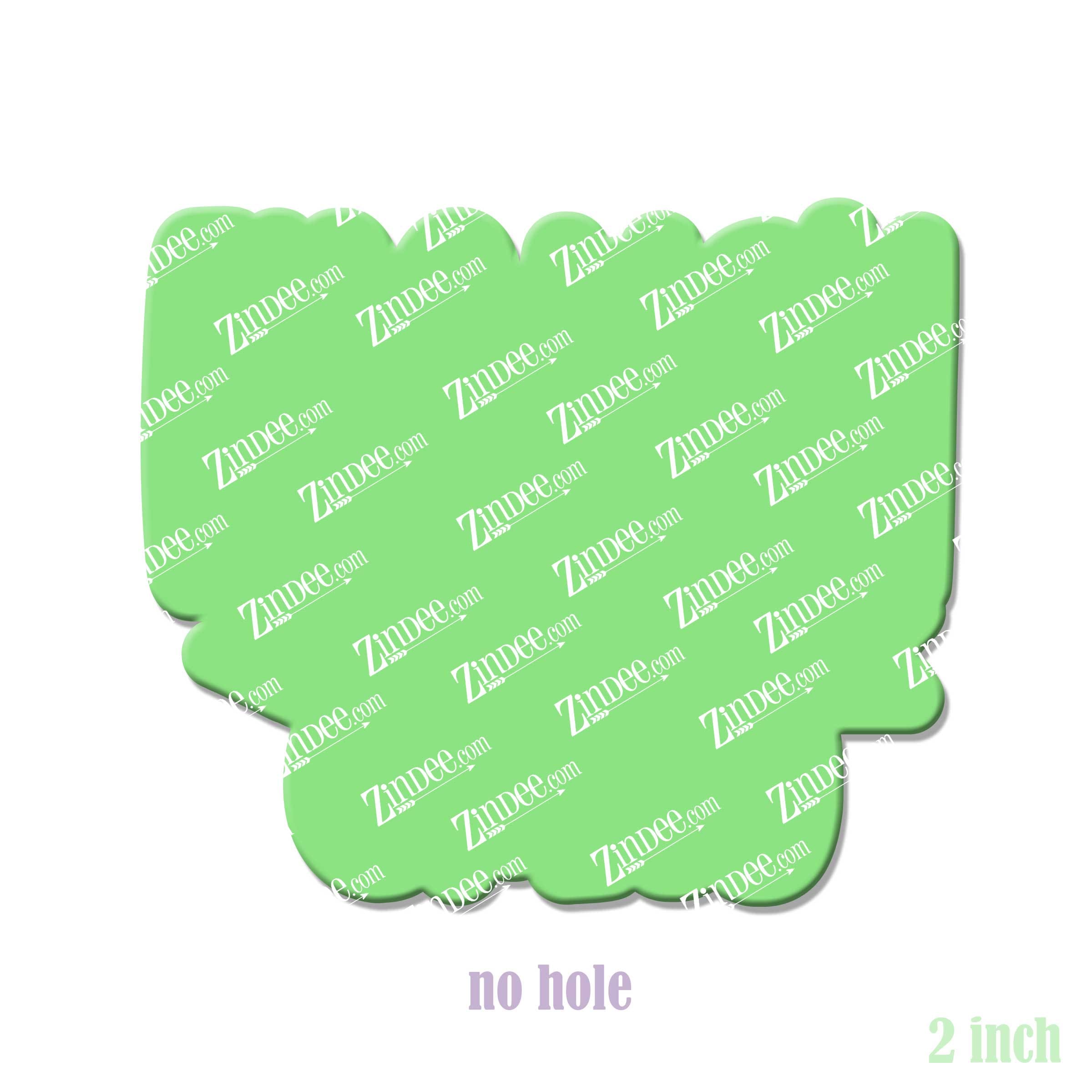 Alternative view of English Crew Acrylic Blank- Sticker- UV DTF (2 inch) NO HOLE