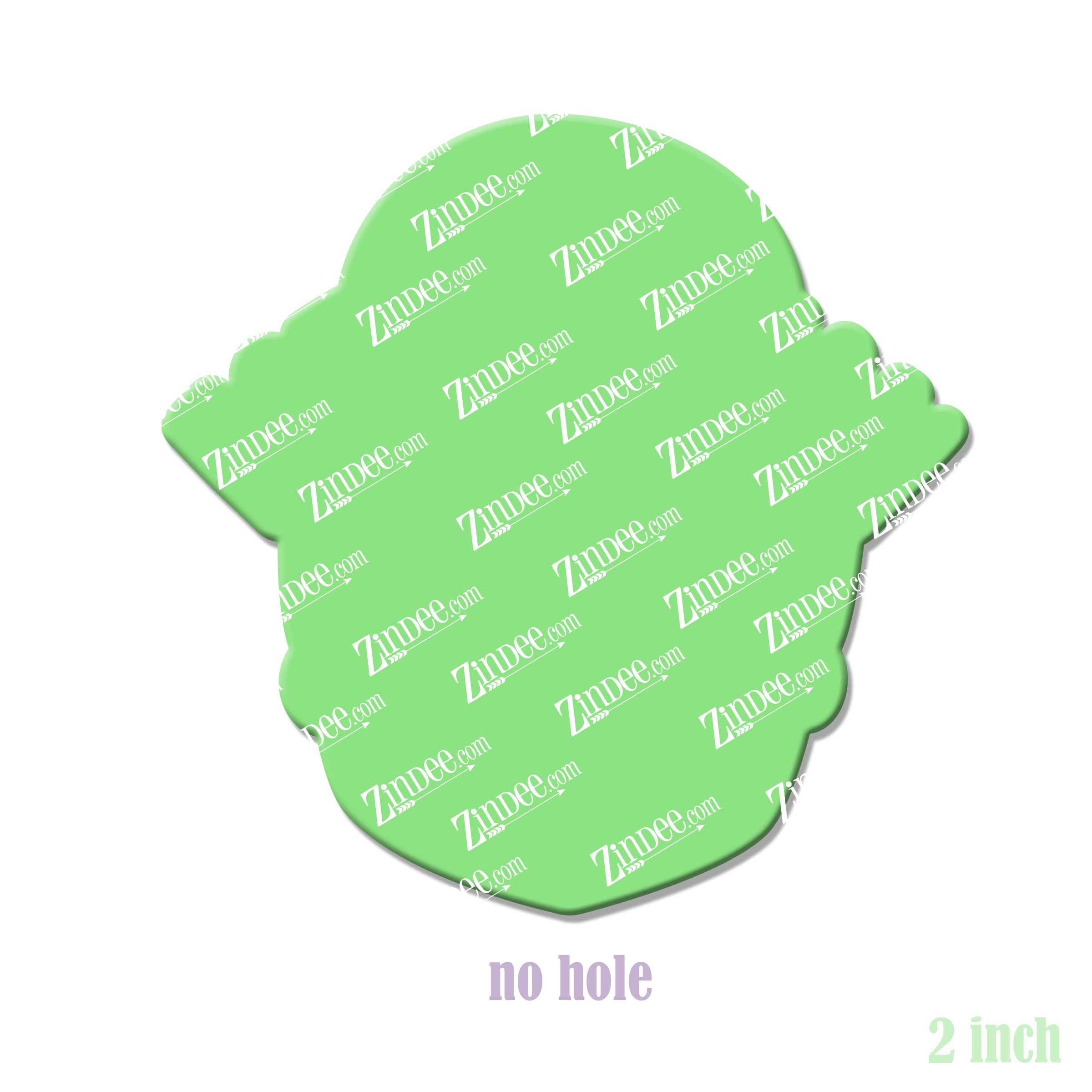 Alternative view of Esthetician Acrylic Blank- Sticker- UV DTF (2 inch) NO HOLE