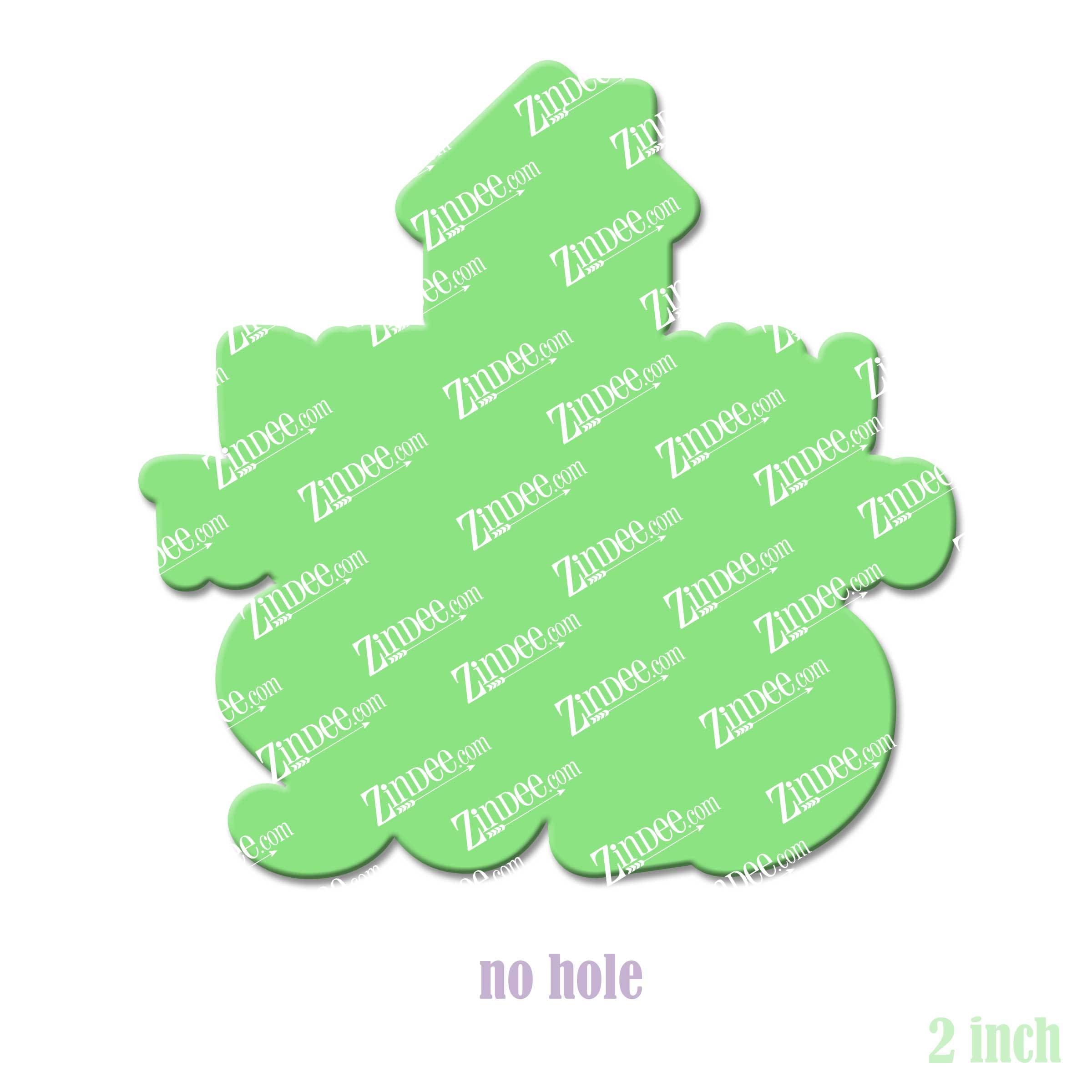 Alternative view of Everything I Touch Acrylic Blank- Sticker- UV DTF (2 inch) NO HOLE