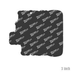 Alternative view of Everything is Fine Acrylic Blank- Sticker- UV DTF (3 inch)