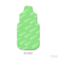 Alternative view of Eyedrop Bottle – Acrylic Badge Reel Blank (2") No Hole | Optional Sticker or UV DTF