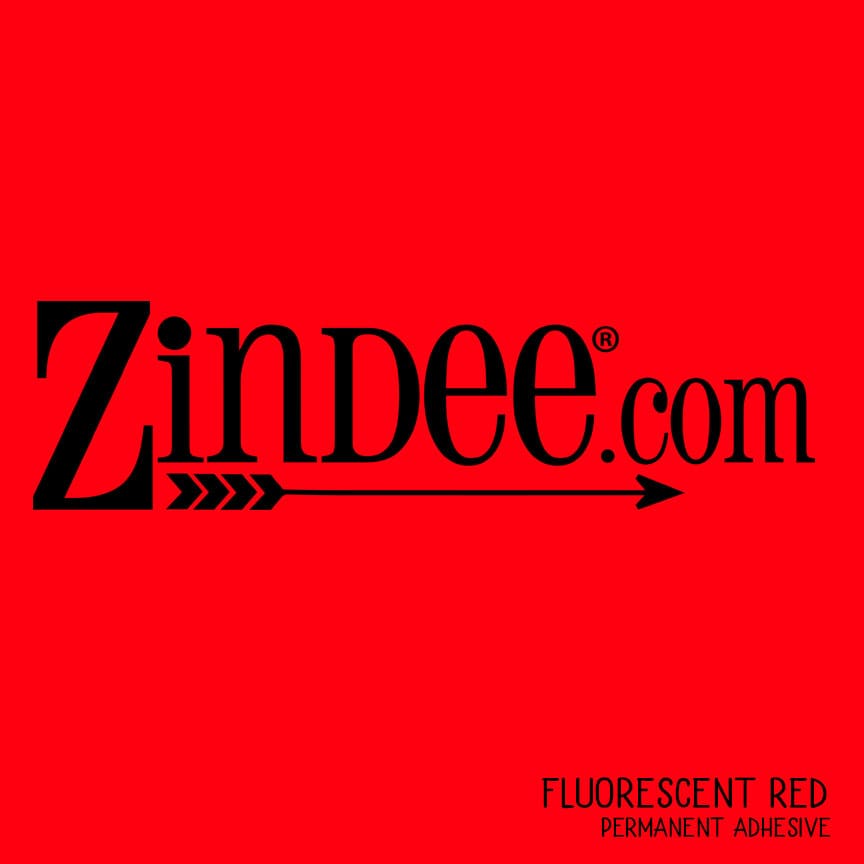 Fluorescent Red (Adhesive Vinyl)