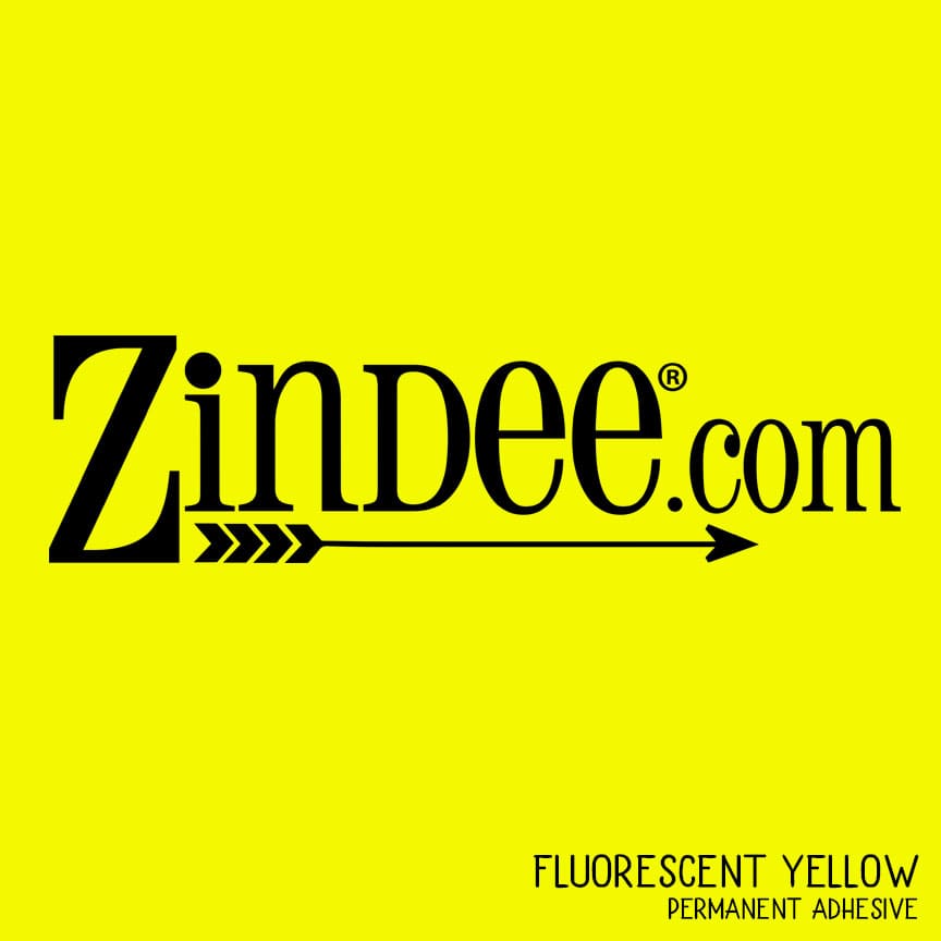 Fluorescent Yellow (Adhesive Vinyl) –
