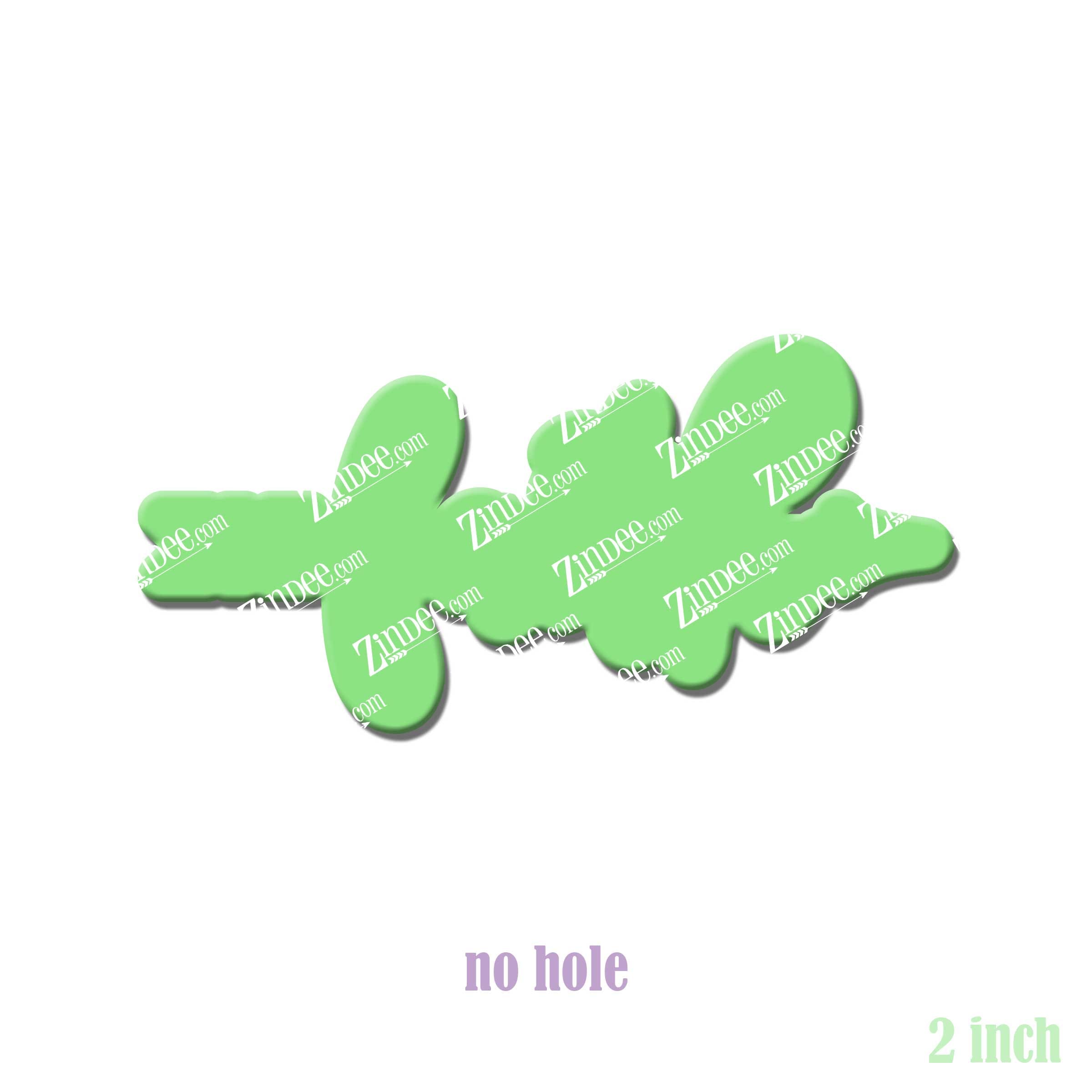 Faith Arrow acrylic blank (2 inch) NO HOLE