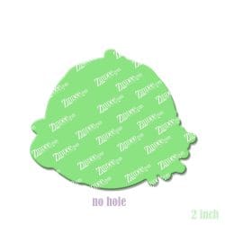 Fall Circle acrylic blank (2 inch) NO HOLE