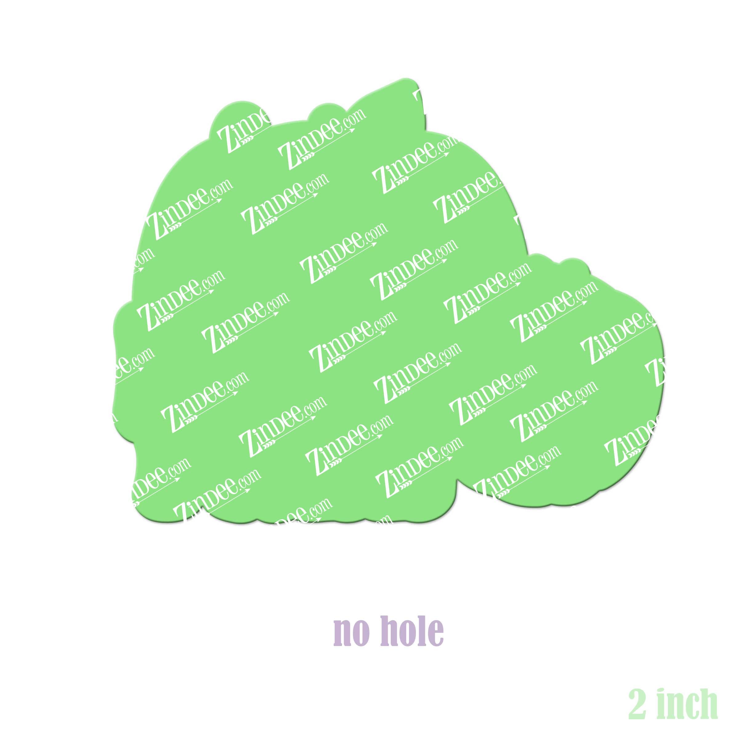 Alternative view of Fall Pumpkins Acrylic Blank- Sticker- UV DTF (2 inch) NO HOLE