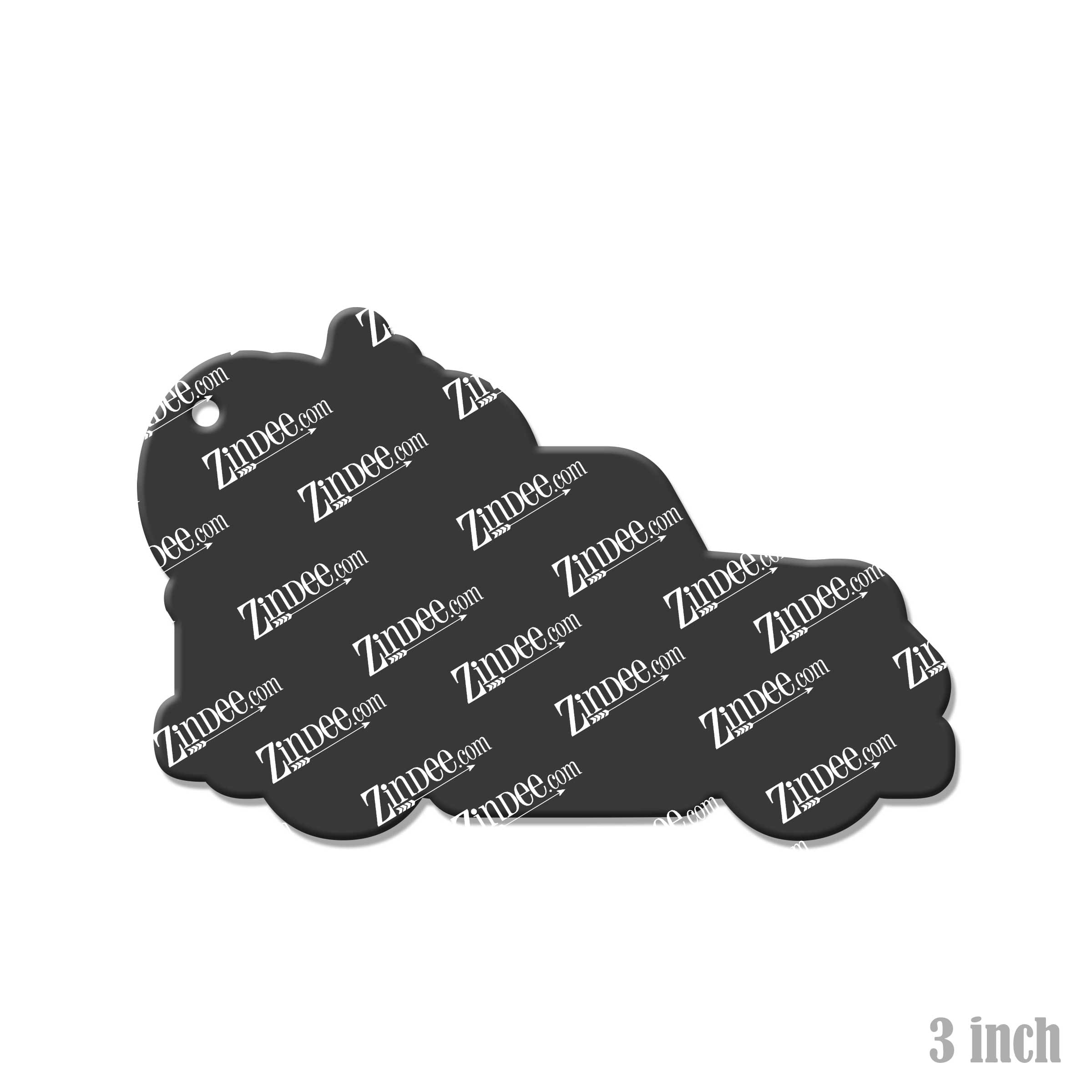 Alternative view of Fall Truck Acrylic Blank- Sticker- UV DTF (3 inch)