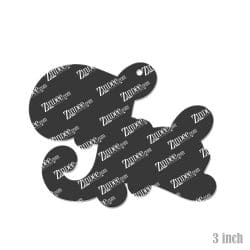 Fancy F Word acrylic blank (3 inch)