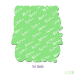 Alternative view of Favorite Color Christmas Acrylic Blank- Sticker- UV DTF (2 inch) NO HOLE