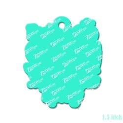 Alternative view of Feeling Spicy... Pumpkin Spicy Acrylic Blank- Sticker- UV DTF (1.5 inch)