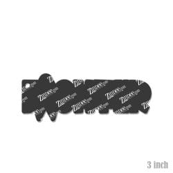 Alternative view of Fighter Awareness Ribbon – Acrylic Keychain Blank (3") | Optional Sticker or UV DTF