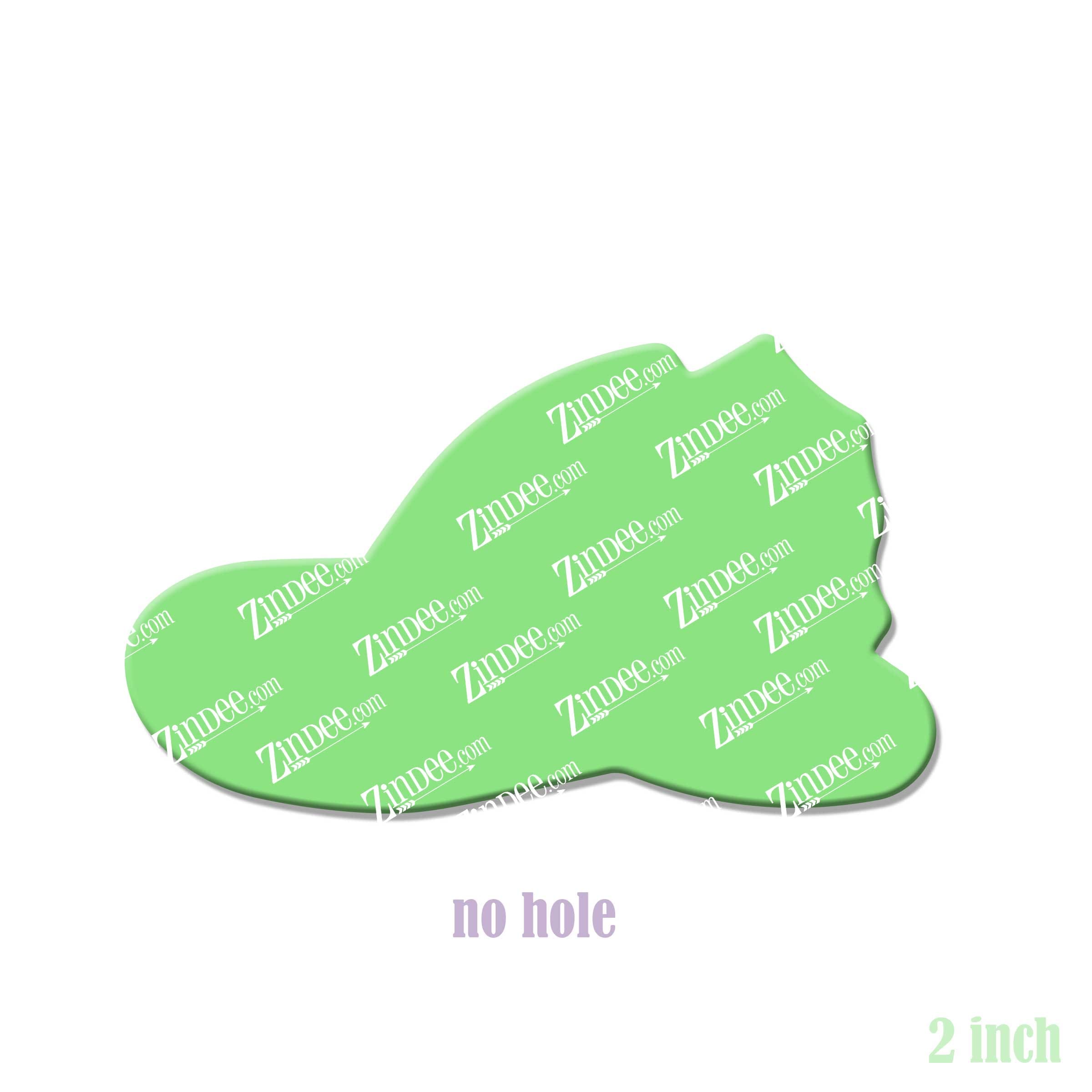 Alternative view of Fire Fighter Helmet Acrylic Blank- Sticker- UV DTF (2 inch) NO HOLE