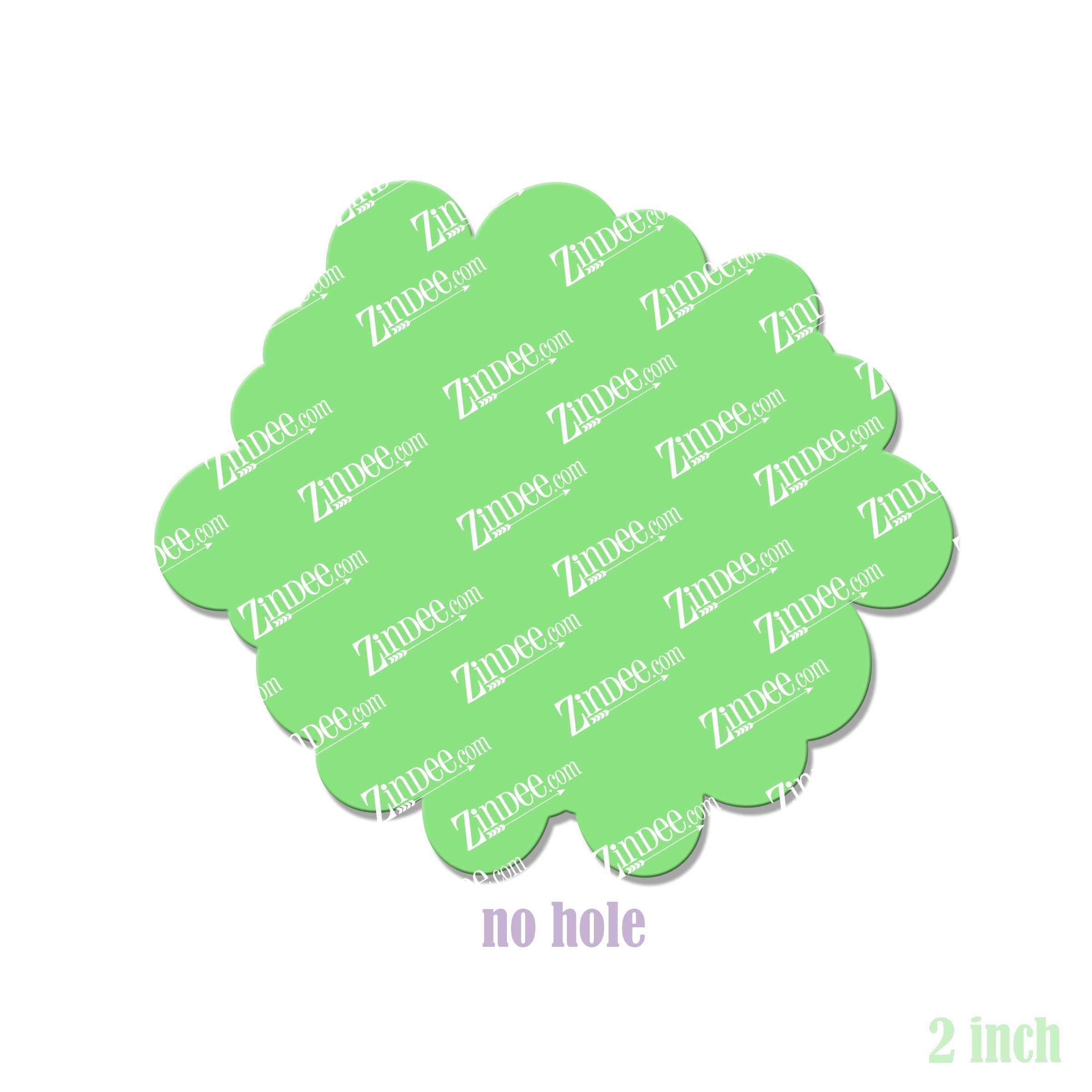 Alternative view of Firework Acrylic Blank- Sticker- UV DTF (2 inch) NO HOLE