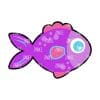 Fish – Acrylic Keychain Blank (3") | Optional Sticker or UV DTF