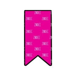 Flag Bunting (shorter version) – Acrylic Badge Reel Blank (2") No Hole | Optional Sticker or UV DTF