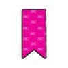 Flag Bunting (shorter version) Acrylic Blank- Sticker- UV DTF (1.5 inch)