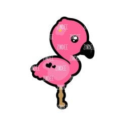 Flamingo Baby Acrylic Blank- Sticker- UV DTF (1.5 inch)
