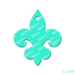 Alternative view of Fleur De Lis Acrylic Blank- Sticker- UV DTF (1.5 inch)