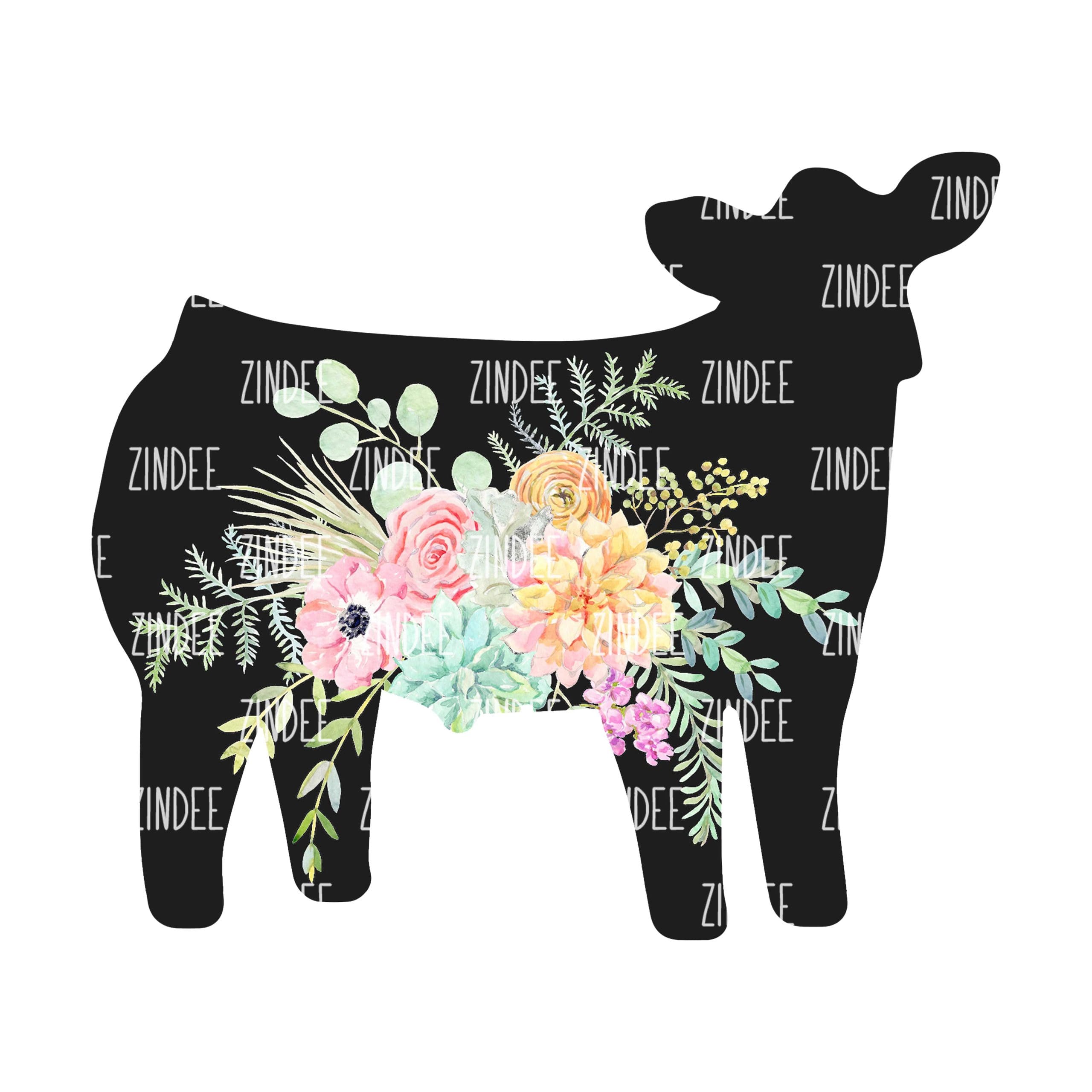 Floral Show Calf (download)