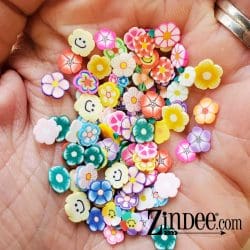 Alternative view of Flower Power Polymer Clay
